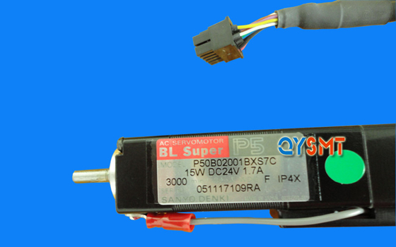 O smt de Panasonic parte o motor P50B02001BXS7C N510042737AA de PANASONIC SANYO 15W DC24V 1.7A