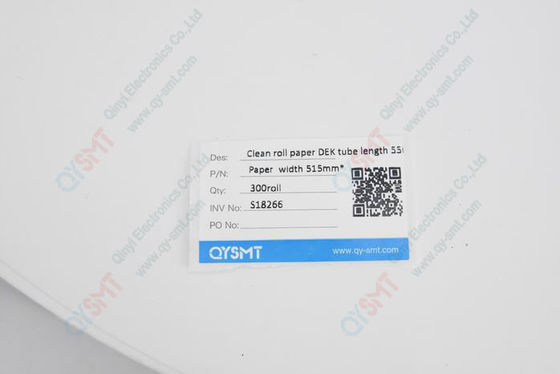 DEK - SPARE PARTS Clean roll paper DEK tube length 550mm Paper width 515mmx10m Length